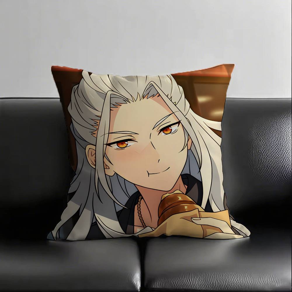 1pc Nagisa Ran Pillow Case Fashion Square Pillowcase Bedroom Sofa Room Ins Decoration Leisure