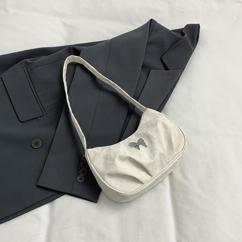 Chic And Minimalist Fall Commuter Crescent Shoulder Bag For Women In Four Colors