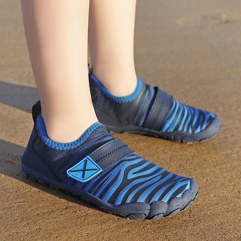 Beach Shoes Children's Quick-drying Sea-catching Wading Shoes Non-slip Swimming Snorkeling Shoes Outdoor Anti-cut Creek Shoes
