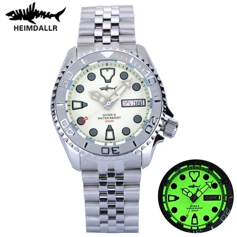 HEIMDALLR Men Dive Watches Sapphire Mirror
