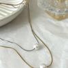 Pearl Necklace Jewelry Women's High Sense Simple Versatile Niche Design Pendant Light Luxury Necklace