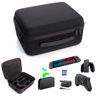 Large Capacity Storage Bag Protective Shell Hard Carrying Hand Bag for Switch 2 Console Controller Accessories