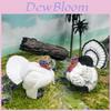 Modellino Animale da Fattoria Tacchino in PVC Collezionabile Statuetta Decorativa Per Gioco Educativo dei Bambini