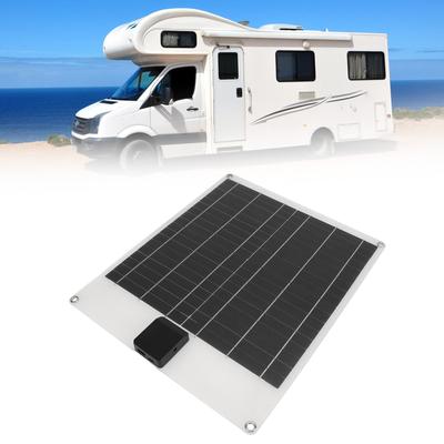 20W 5V 12V Solar Panel Dual Output Monocrystalline Power Generator Panel Battery R Kit for Car Boat Trailer RV