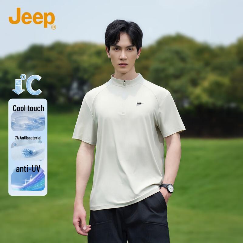 

Мужская дышащая футболка-поло с коротким рукавом JEEP L