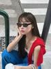 Stylish Retro Metal Cat-Eye Sunglasses for Women – High-End Fashion Brand