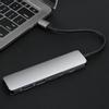 TypeC 6 In 1 Hub MultiFunctional Expansion Dock TypeC To HDMi USB3.0PD3.0 Charging