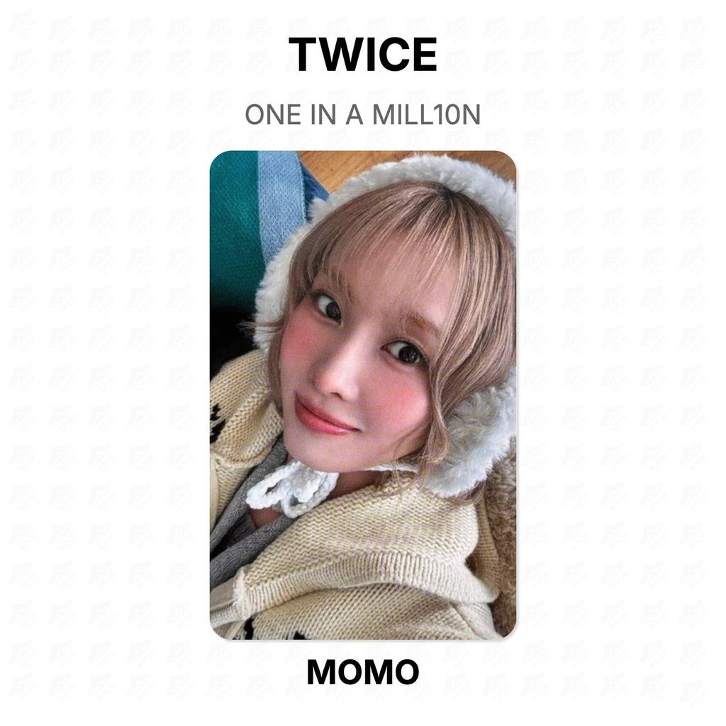 Twice ONE IN A MILL10N Official Photocard