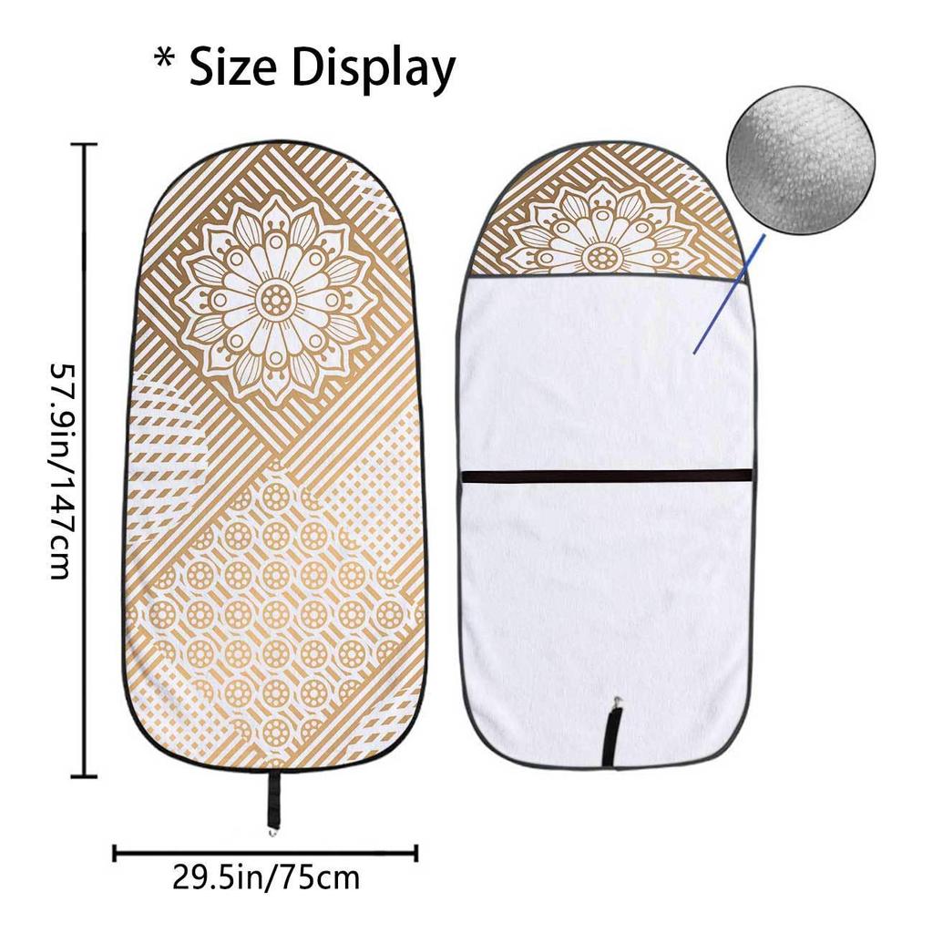 Universal Car Seat Towel Cover - Front Seat Protector for Gym & All-Season Use 76
