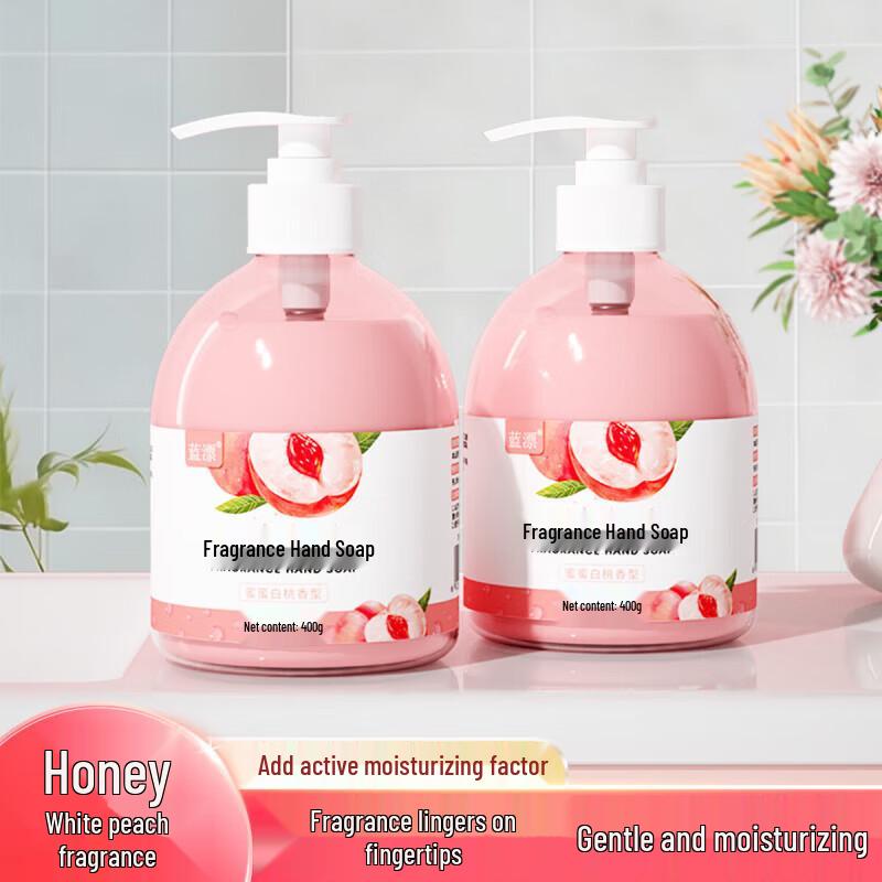 Blue Bleach Peach Hand Soap