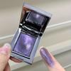 Paleta de Sombras de Ojos de Color Metálico con Brillo y Shimmer Impermeable Resistente al Sudor Fórmula Suave Difuminable para Festivales de Música Fiestas