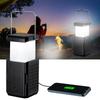 Solar-Powered Hand-Crank Camping Lantern with USB Charger
