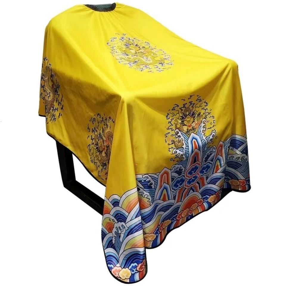 Multi-Pattern Hair Salon Adult Cutting Cape - Large Shawl for Hair Treatment & Dyeing