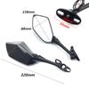 For Honda CBR650R F CBR1000RR CBR600RR CBR 250R 300R 400RR 500R Motorcycle Mirror LED Turn Signal Rotating Rearview