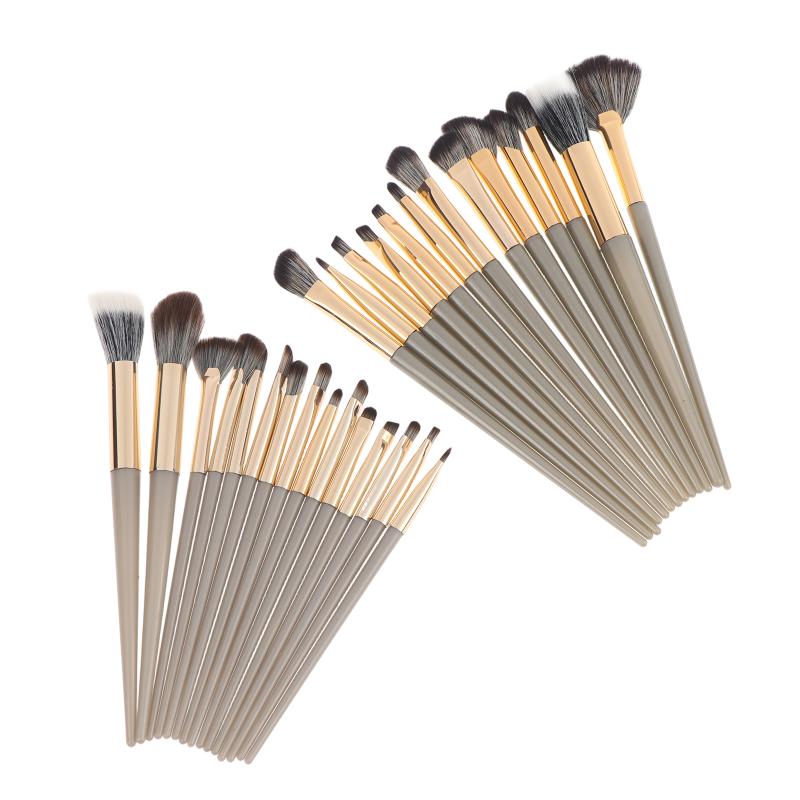 5-15Pcs Professional Eye Makeup Brush Set Non-irritating Soft Bristles for Highlight Nose Shadow Beginner Use