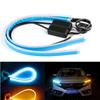Flowing Sequential Turn Signal White Yellow LED Thin 30cm Type