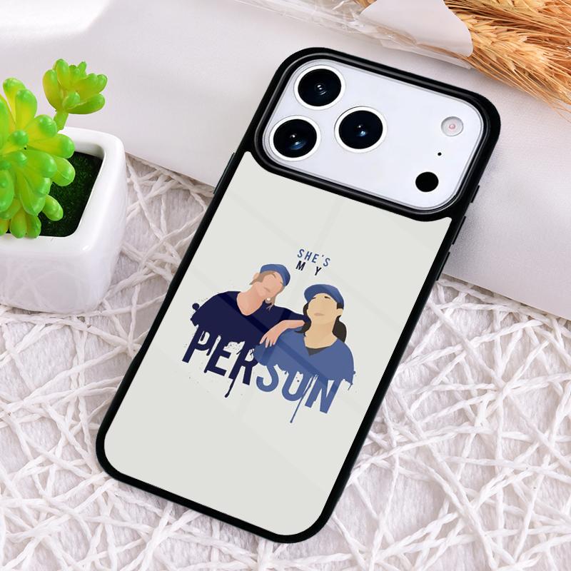 Greys Anatomy You are my person soft Phone Case for iPhone 17 Air 16 15 11 12 14 13 Pro Max Shockproof Cover