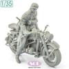 Sol Model WWII German KS750 Military Motorcycle with Field Military 3D Printer MM900 1/35 Police, Kit, (Motorcycle)