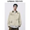 UR2026 Men's Casual Embroidered Lapel Jacket