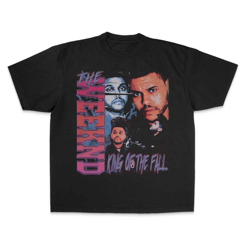 High Quality Harajuku Trendy Tops The Weeknd Men Oversized Printed T-Shirt Streetwear Heavy Cotton Oversized Y2k Male Clothing