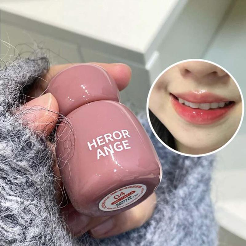 Herorange Mirror Lip Glaze Lasting Water Light Toot Lip Moisturizing Moisturizing Lip Gloss Long-Lasting Lipstick