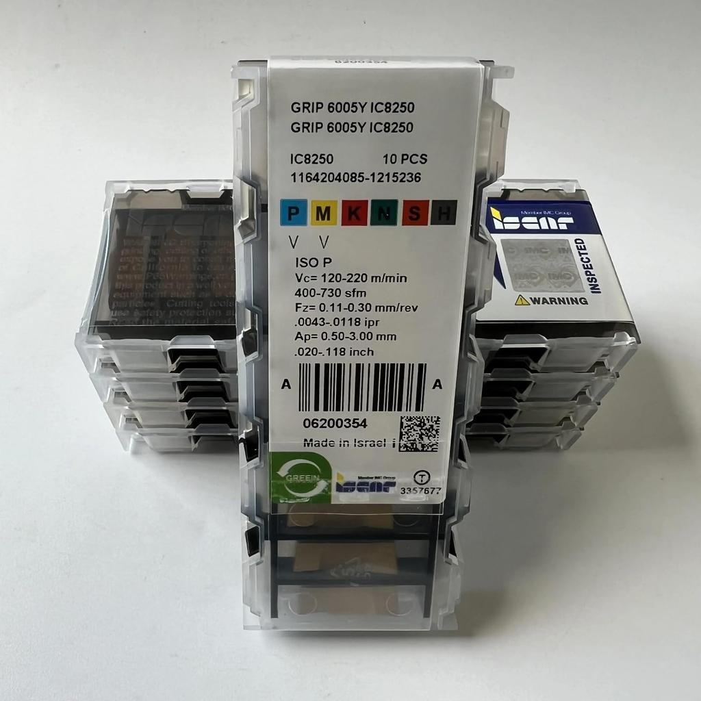 ISCAR / GRIP6005Y IC8250 /Original blade Carbide CNC Blade 10 PCS