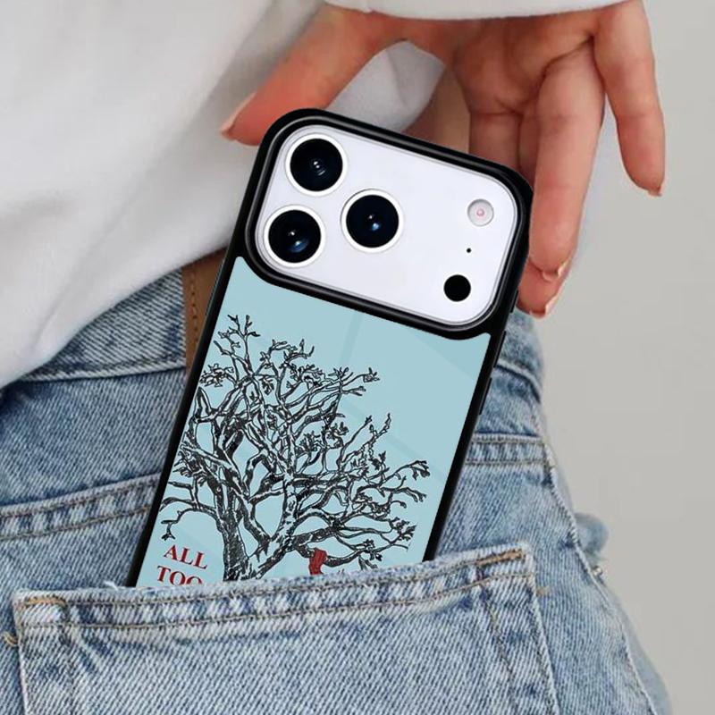 All Too Well Lyrics Art Phone Case for iPhone 16e 15 14 13 12 17 Pro Max Plus Air 17pro Cover Coque