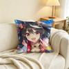 U-Umamusume P-Pretty D-Derby Square Double-Sided printed Pillow Case Bedroom Bedside Pillow Sofa Cushion Cover