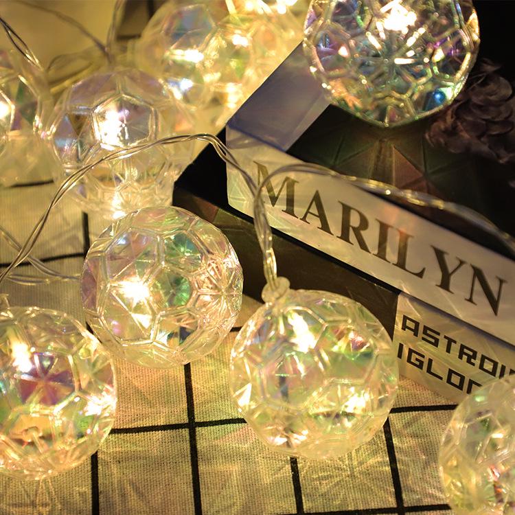Linhai LED Football String Lights - World Cup Bar & KTV Decoration for Children's Room