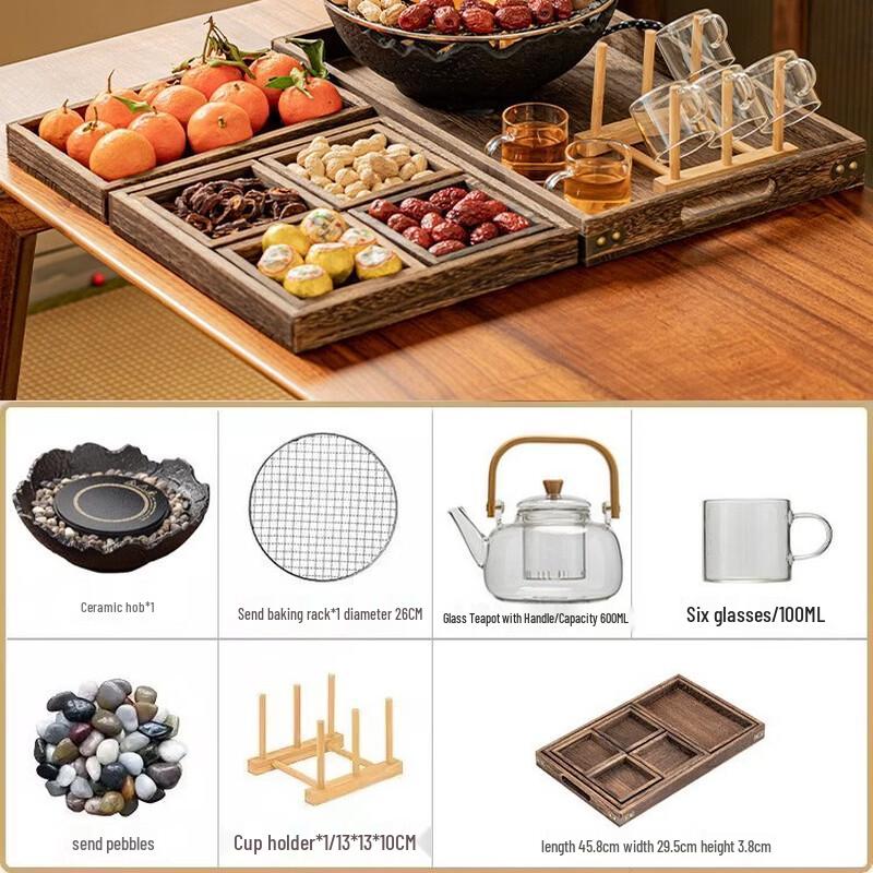 Electric Ceramic Tea Maker Set