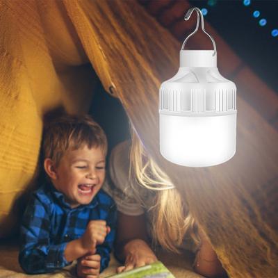 Yousheng LED Rechargeable Light Bulb Super Bright High Lumens Energy-saving 3 Modes Flicker Free Outdoor Indoor LED Light Bulb