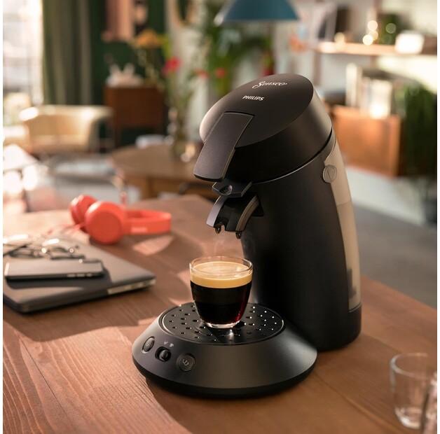 Capsule Coffee Machine Philips CSA210/60 Senseo Original Plus Black