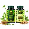 Vedbhuti Ashwagandha & Moringa (500mg) Capsules Combo | Ayurvedic Stress Relief, Energy, Immunity & Nutrition Support | Plant-Based Daily Wellne