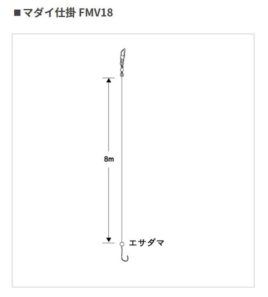 Yamashita (YAMASHITA) Red Sea Bream Rig FMV18 8-4