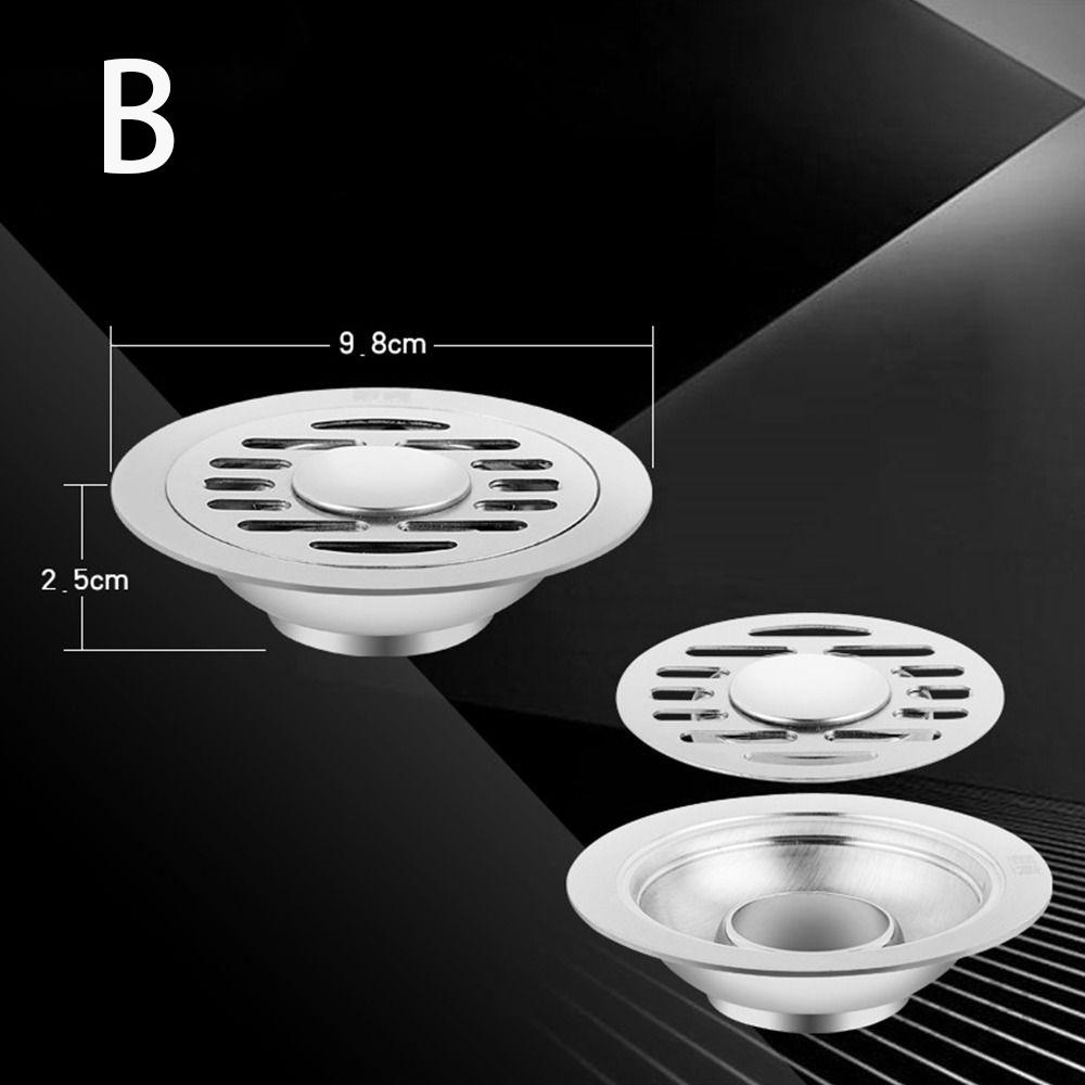 With Grid Grate Cover Sink Strainer Dual-purpose Floor Drain  Bathroom Washing Machine Accessories