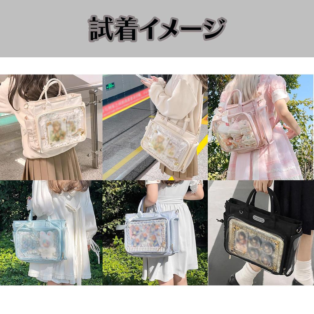 G-Trigger TGBG-1107 Girls' Black Bag [Parallel Import]