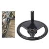 Round Shape Milling Hand Wheel 22x250mm Lathe Handwheel Durable Rotary Handwheel For Grinders