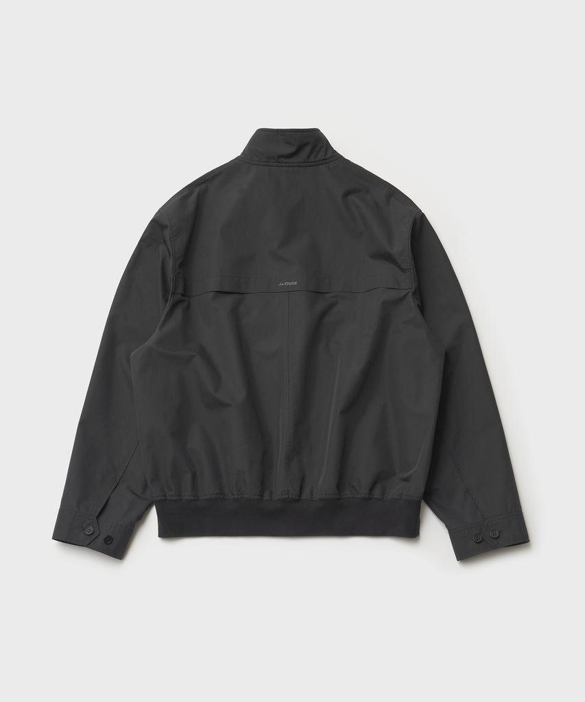 Le Tigre Classic Harrington Jacket (Almost Black)
