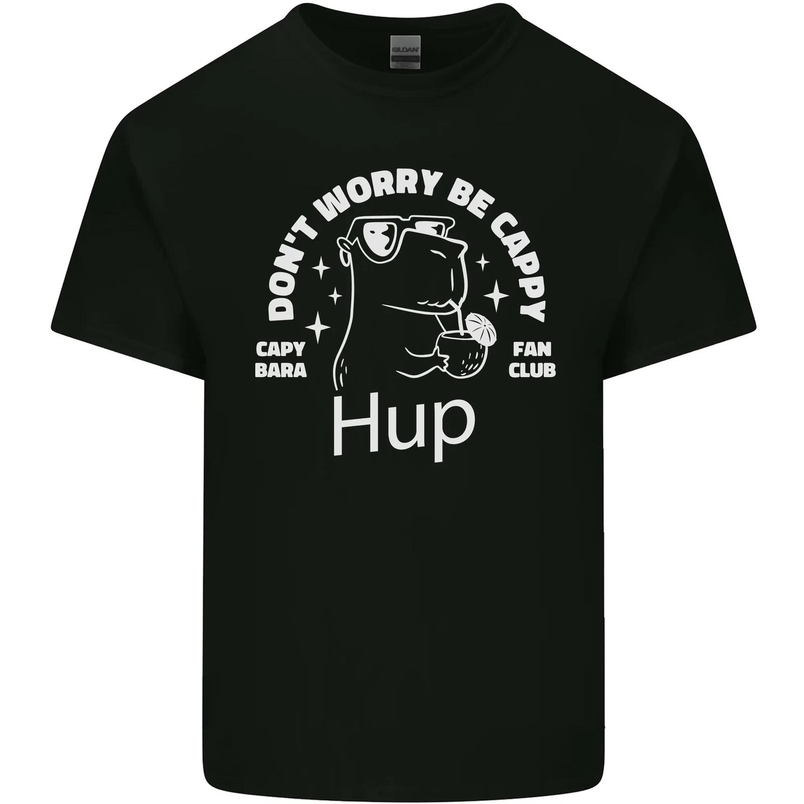 Be Cappy Funny Capybara Kids T-Shirt Childrens 4XL