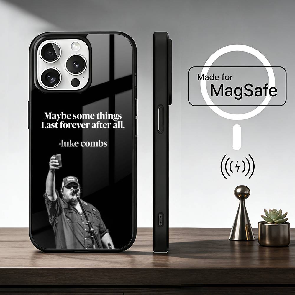 Coque de téléphone L-Luke C-Combs Pour IPhone17 16 15 14 13 12 11 Plus Pro Max Plus Housse Chargeur Sans Fil Funda