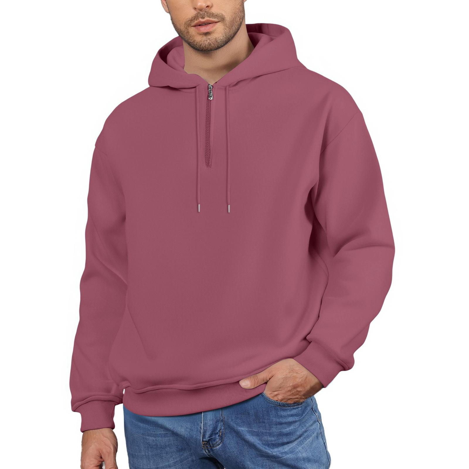 

Мужская флисовая толстовка, повседневная, с длинным рукавом XL