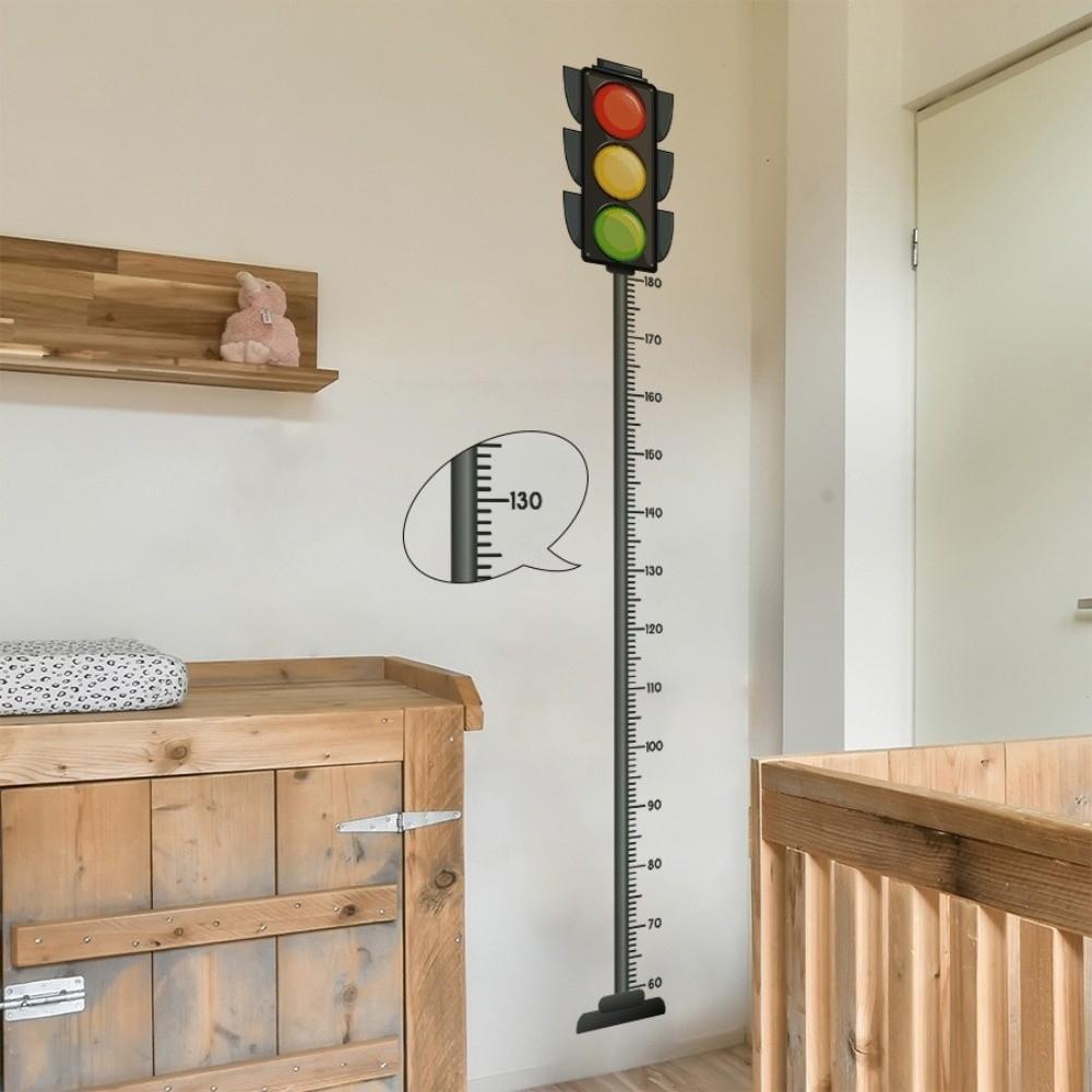 Peel and Stick Kids Growth Chart Decal Removable Growth Measuring Tool Kids Room