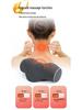 Cervical Traction Pillow with Heating, Memory Foam Core, and Neck Protection