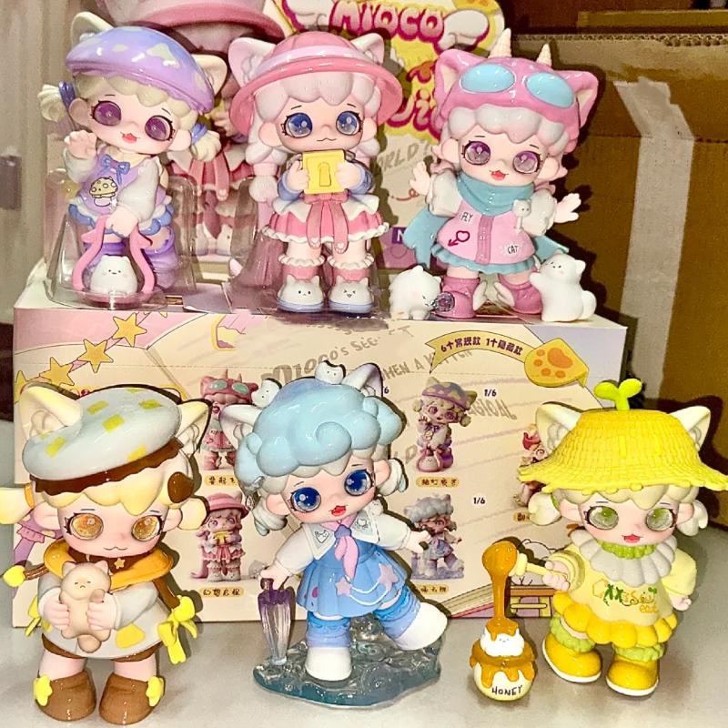 Genuine Mioco Companion Diary Series Blind Box Trendy Toy Cute Exquisite Doll Desktop Ornament Mystery Box Girl Birthday Gifts
