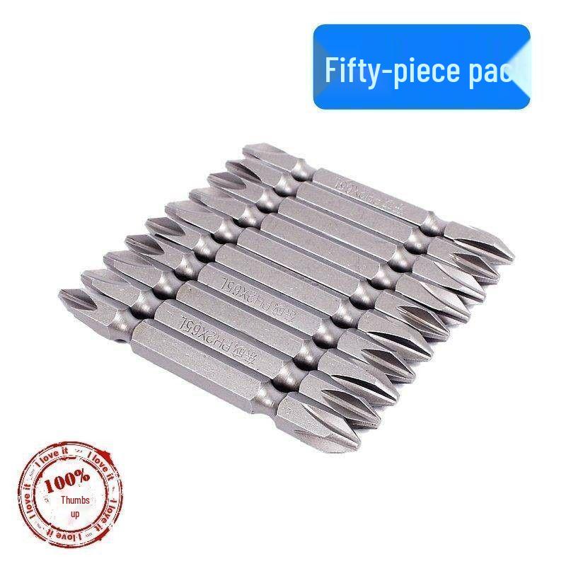 High Hardness Double-Ended Phillips Magnetic Screwdriver Bits for Electric Hand Drill