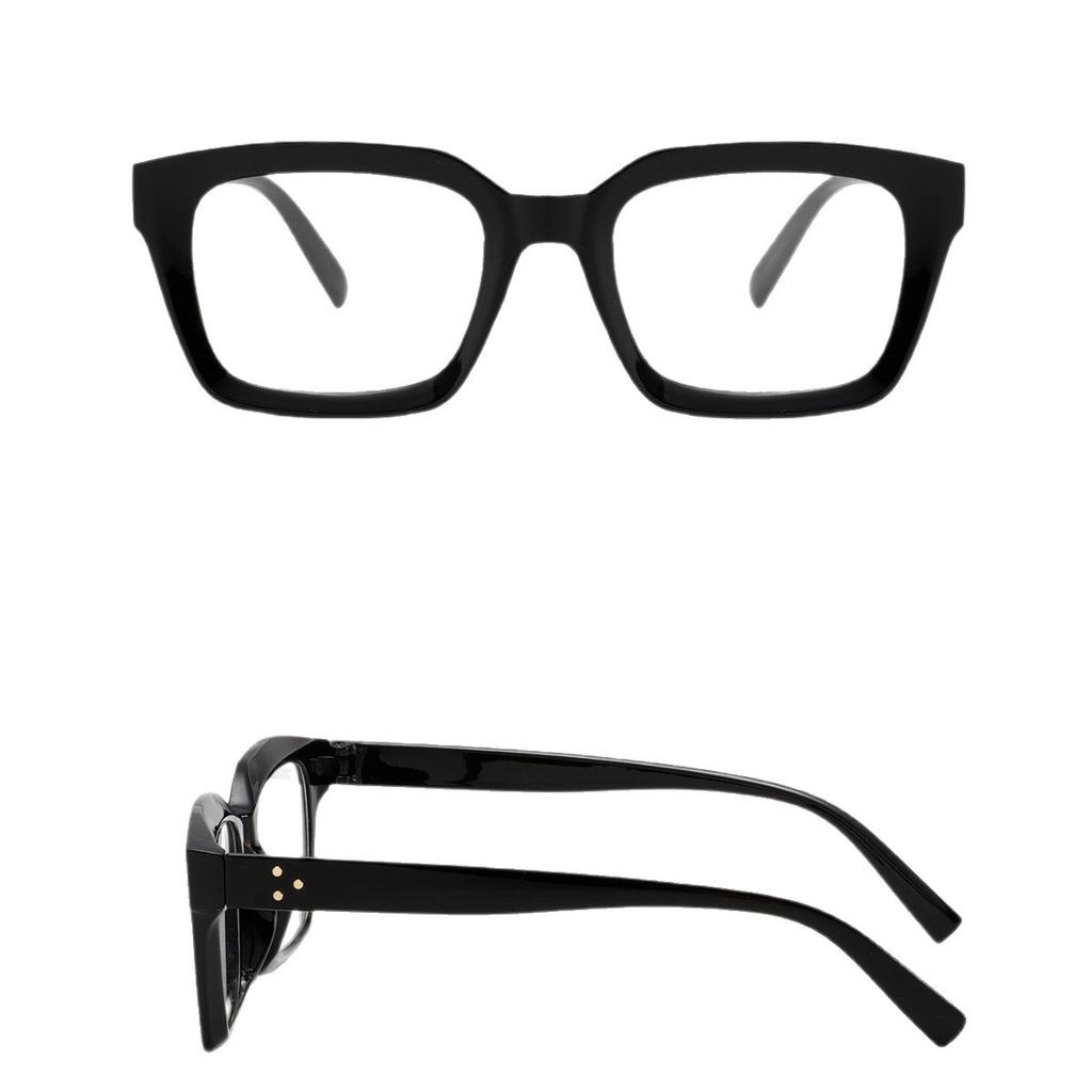 New fashion dopamine personality sweet cool glasses women's fashion trend style versatile anti-blue flat glasses men