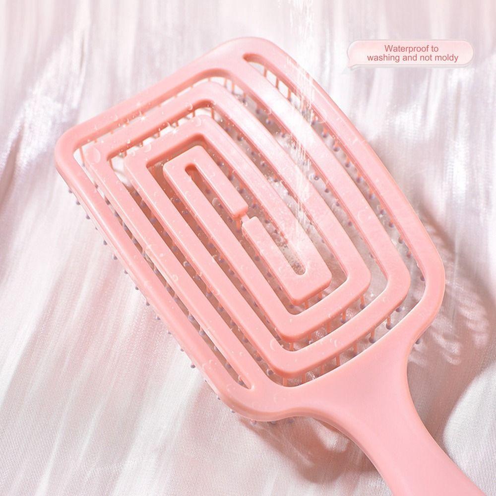 Soft Pins Massage Comb Flexible Hair Combs Beauty Curly Hairbrush