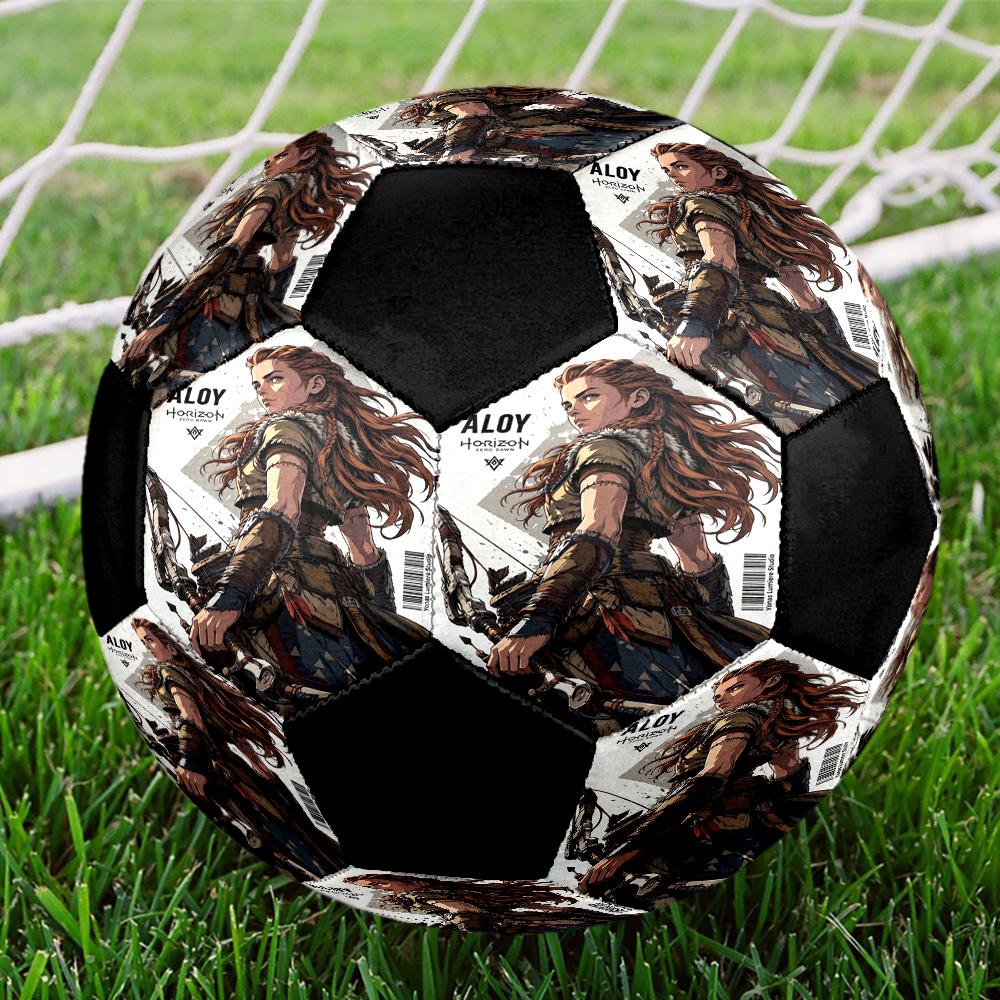 Horizon Theme Size 5 Soccer Ball, Suitable for Both Indoor and Outdoor Matches, a Gift Suitable for Everyone.