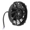 7 Inch Black Universal Electric Radiator Cooling Fan 10 Blades Slim Fan Push Pull DC 12V for Cars