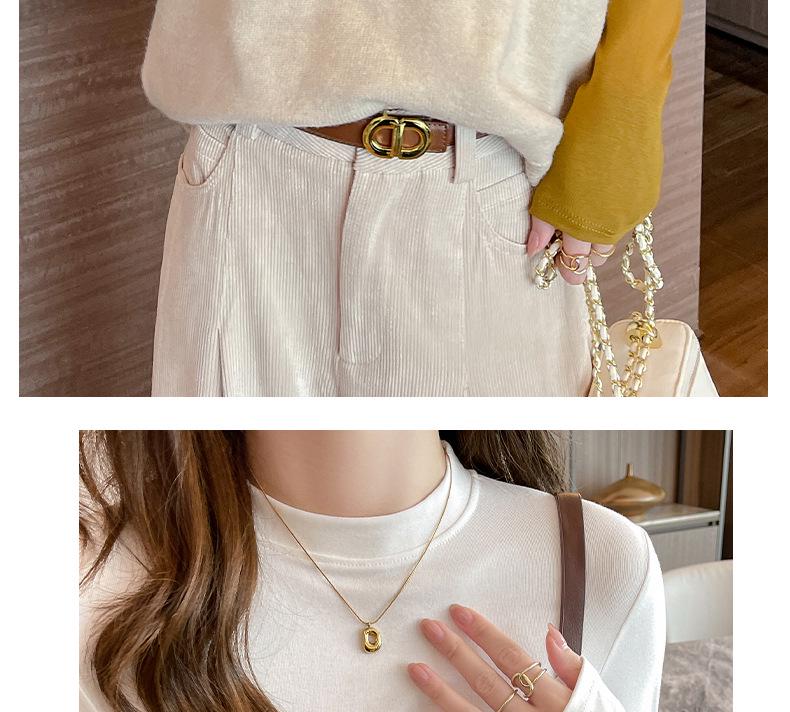 Women's Stand-up Collar Long Sleeve Base Layer Top for Spring, Autumn, and Winter
